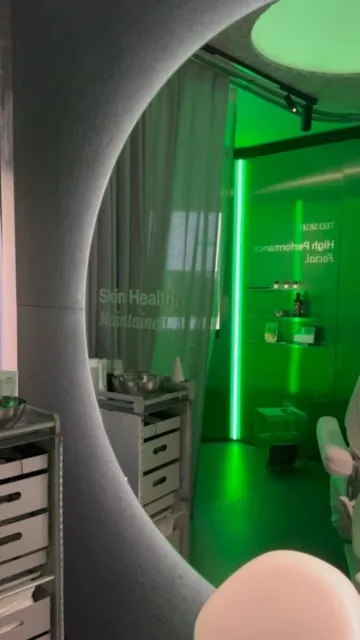 Innenansicht des TEO SKIN Studios, Torstraße 103, Berlin Mitte